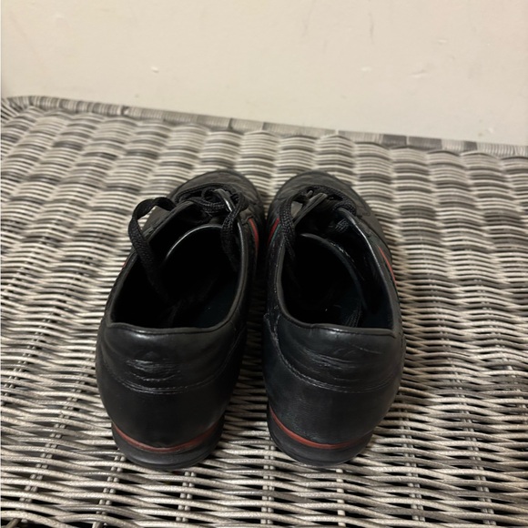 Gucci black Guccisimma leather sneakers preowned - Picture 6 of 10